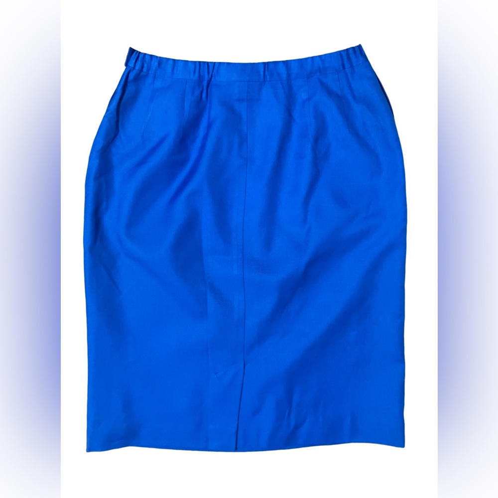 Pendleton Sophisticates Royal Blue pencil Skirt size 10